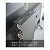Yamazaki Jitsugyo TV Back Carpet Cleaner Stand Black Approx. W20XD7XH32.5cm Smart Quick Removal 4990