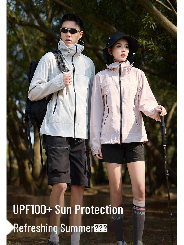 2026 New Style UPF50+ UV Protection Ice Silk Cooling Lightweight Summer Jacket for Men & Women