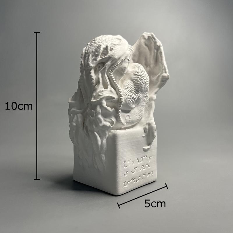 

Cthulhu Octopus Tentacle Monster Plaster Statue Desk Decoration Ornaments Creative Artwork Sculpture Room Aesthetic Decor