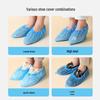 MARYYA Thickened Disposable Shoe Covers, 100 Count