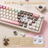 [YUNZII] B68 Wireless 65% Keyboard Beige Cocoa V2