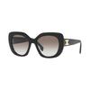 Side Letter Logo Solid Color Frame Irregular Sunglasses Women Sunglasses Black CL40226U