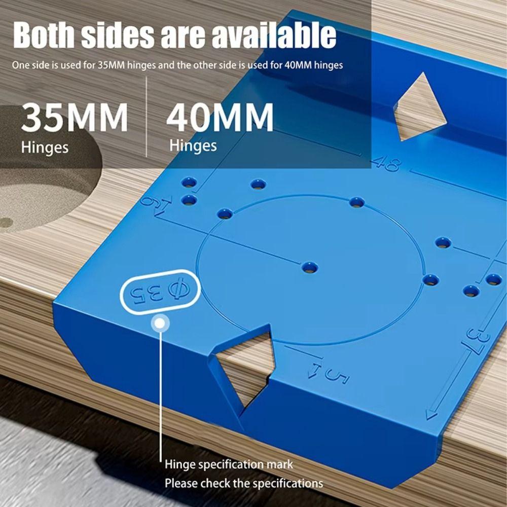 3/4Pcs Hinge Hinge Drilling Locator Set Hinge Installation Tool  Woodworking Projects