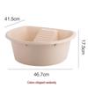Chahua Multi-Purpose Plastic Wash Basin with Washboard