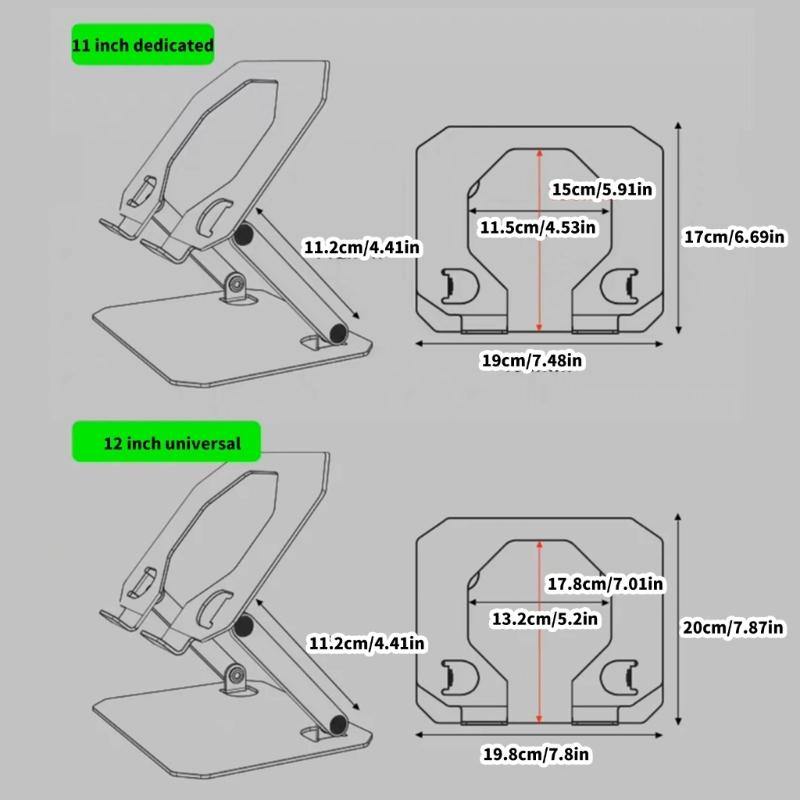 Metal Laptop Holder Stand with Double Arm Designing Desktop Cooling Bracket for Gaming and Home Office Use
