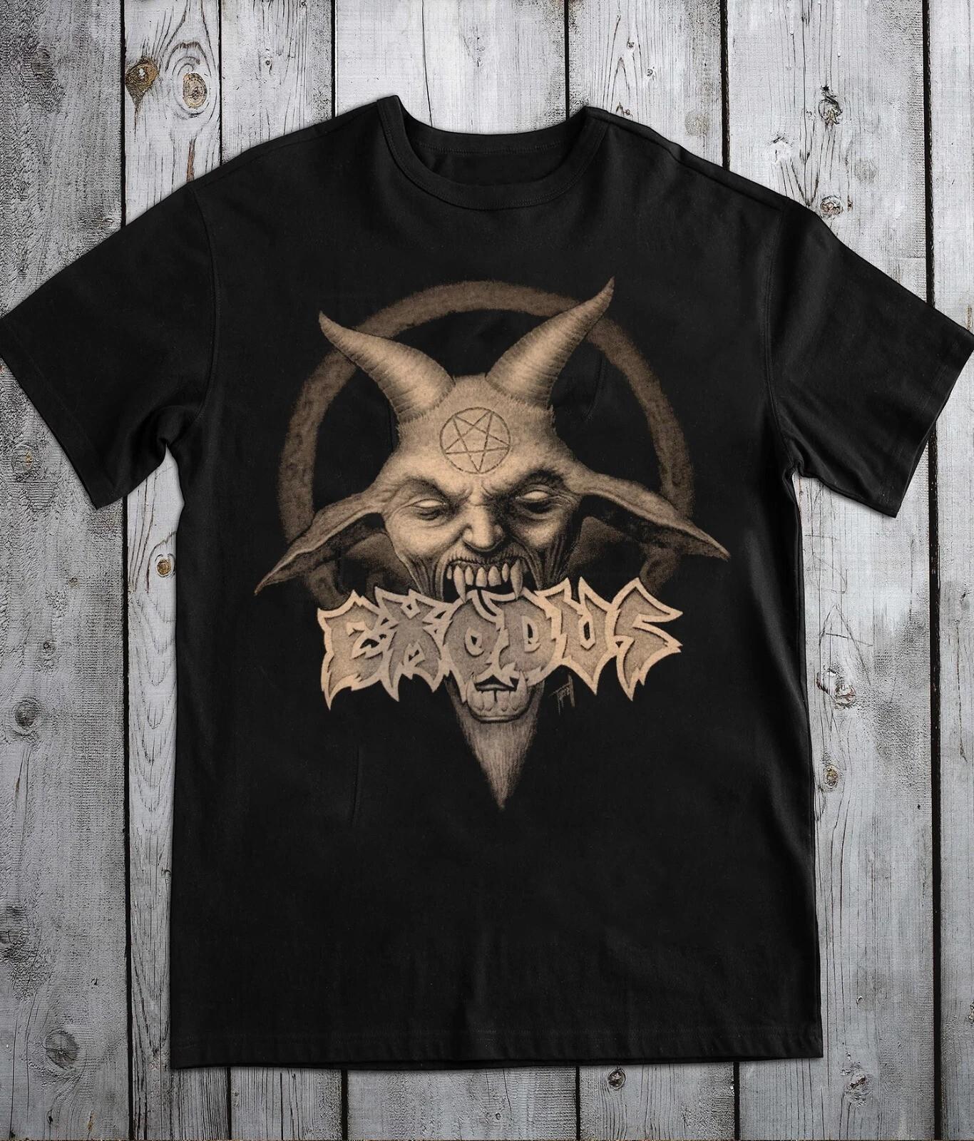 Collection Exodus Band Cotton Gift For Fan S to 5XL T-shirt S