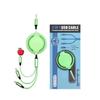 Premium Retractable Liquid Silicone 3-in-1 Type-C Charging Cable