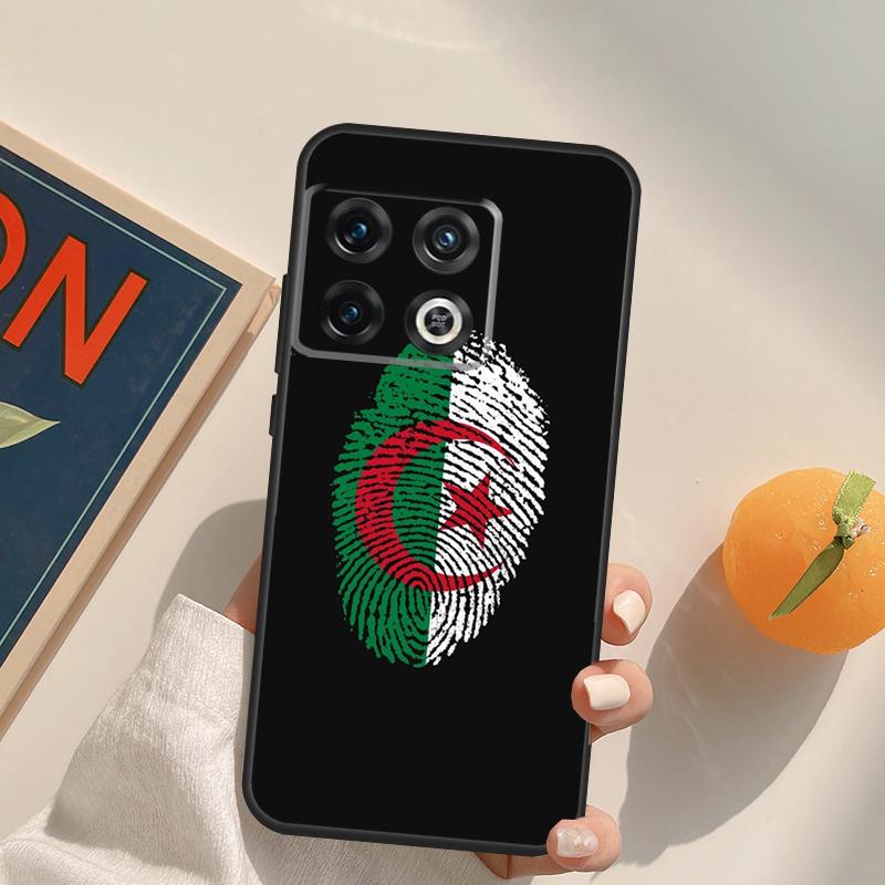 Flag Of Algeria Case For OnePlus 12R 13R 13T 10R 15 13 12 11 10T 8T Nord CE 4 3 2 Lite N20 N30 Nord 5 Cover