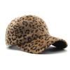 Hat Female Sexy Leopard Print Baseball Cap Retro Personalized Cap Versatile Thickened Warm Student Hat
