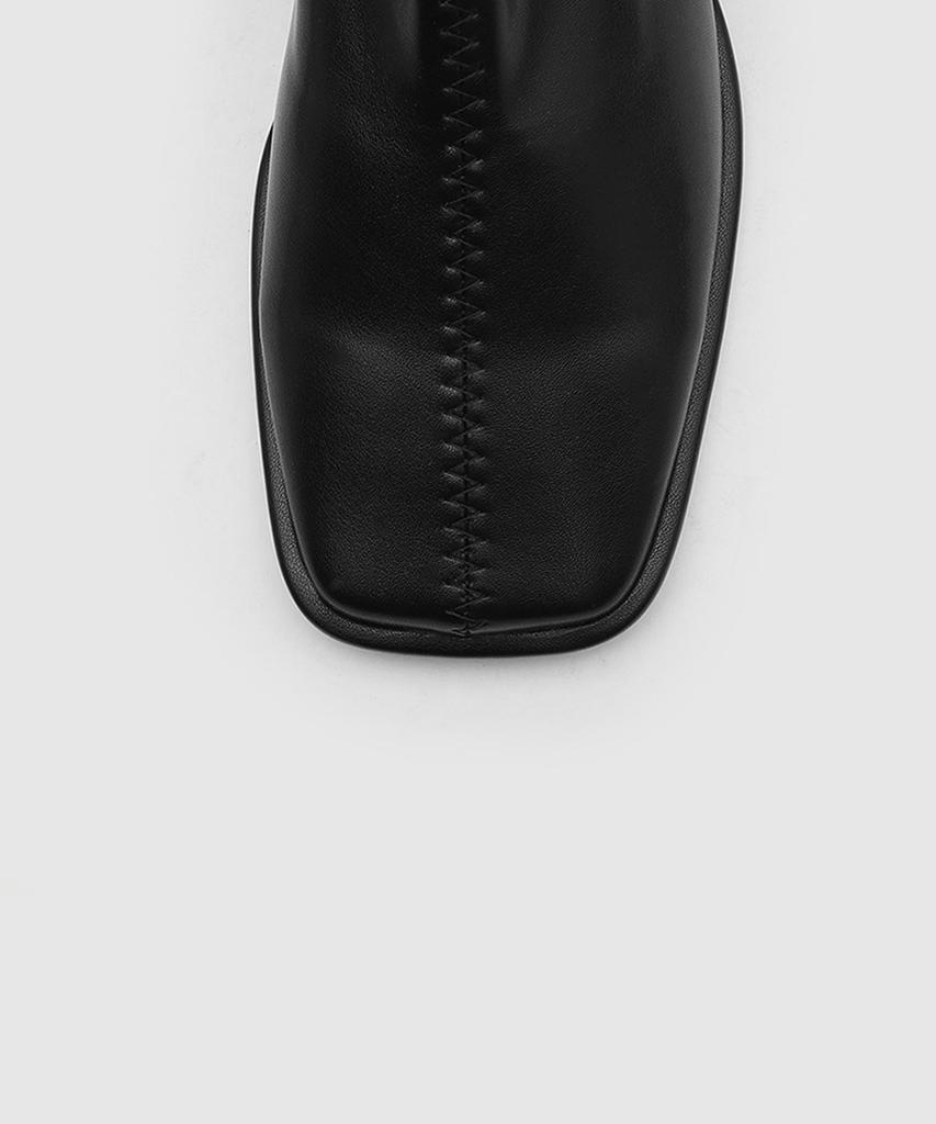 Sappun Diane Square Ankle Boots (4Cm)