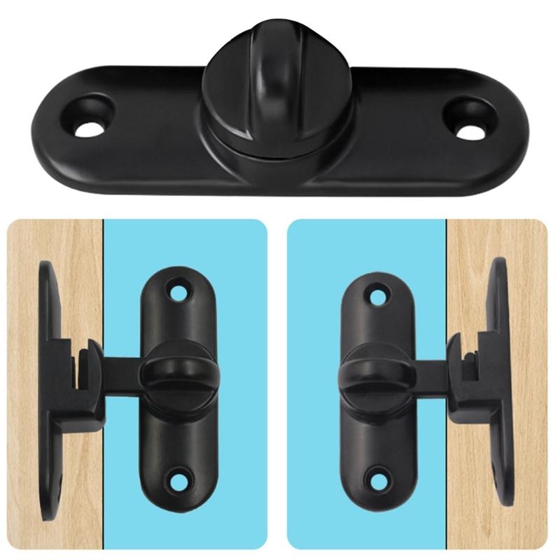 Heavy Duty Slide Bolts Metal Locking Latches Stable Slide Bolts Sliding Door Lock Quick Installs for Indoor Outdoor Use