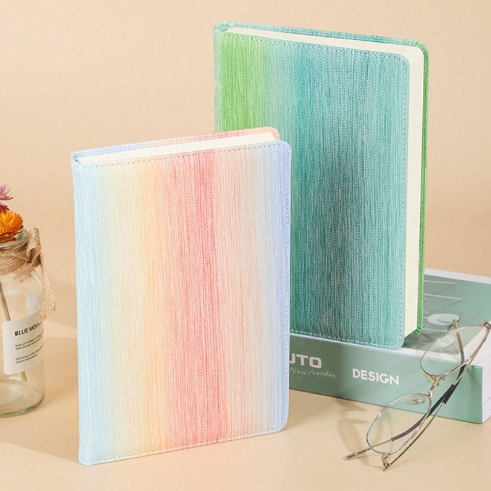 

Soft Gradient Color Journal High-Value A5 Notebook Simple Soft Cover Notebook Office рожевий