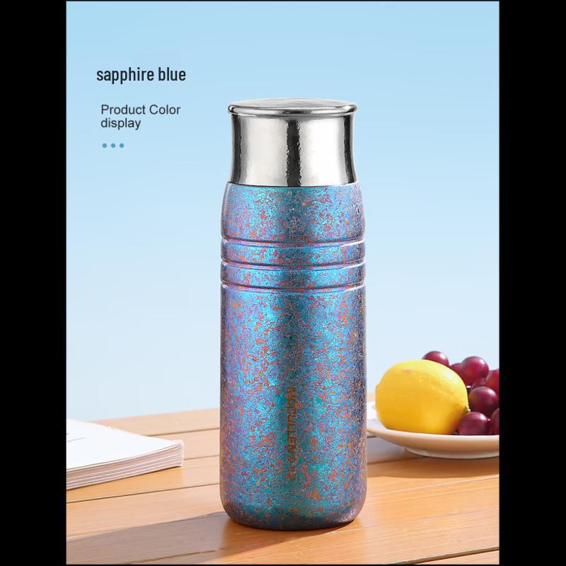 MCCULLEN Pure Titanium Magnetic Tea Infuser Bottle, Enamel Series