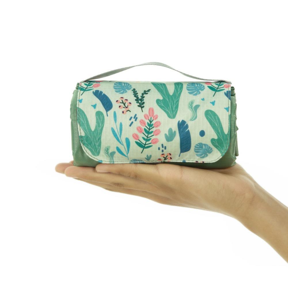 

Moisture-Proof Outdoor Picnic Mat Pocket Size Camping Ground Cloth Picnic Activity style H