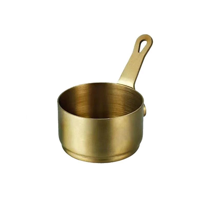 60ml Pot Gravy Stainless Steel Milk Pan, Mini Sauce Pan, Sauce Pan, Saucepan, Non-Stick Cooking Pot