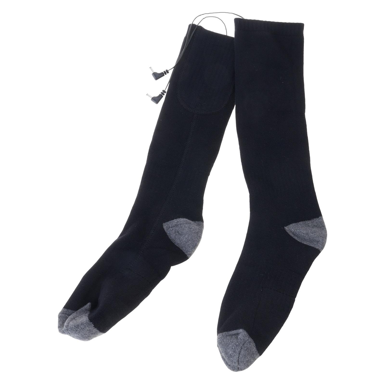 

Носки с подогревом Перезаряжаемые Электрические Носки с Подогревом Термальные Согревающие Носки с Аккумулятором для Мужчин Женщин Лыжи Зима На Открытом Воздухе A