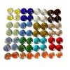 Colored Matte Frosted Glass Beads for Vase or Fish Tank Decoration