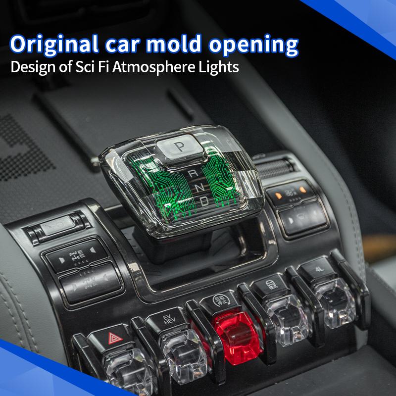 For BYD Leopard 8 2025+ Crystal Gear Handle Crystal Replacement For BYD Denza B8 2025 Crystal Gear Handle Auto Accessories