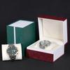 Display Case Watch Collection Storage Holder PU Leather Single Watch Organizer Box  for Women Men