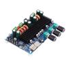 Digital 2.1 Channel Amplifier Board Bluetooth USB TF Input 50W+50W Stereo 100W Subwoofer Output