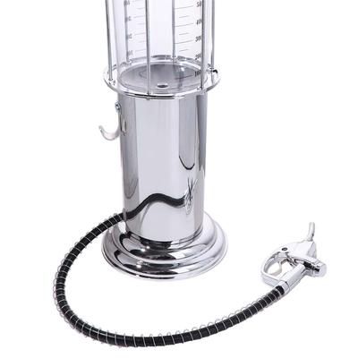 Decanter Tower Single Pump Wine Dispenser 900ML Drop Resistant Beverage Container Plastic Retro Style Beer Tower KTV