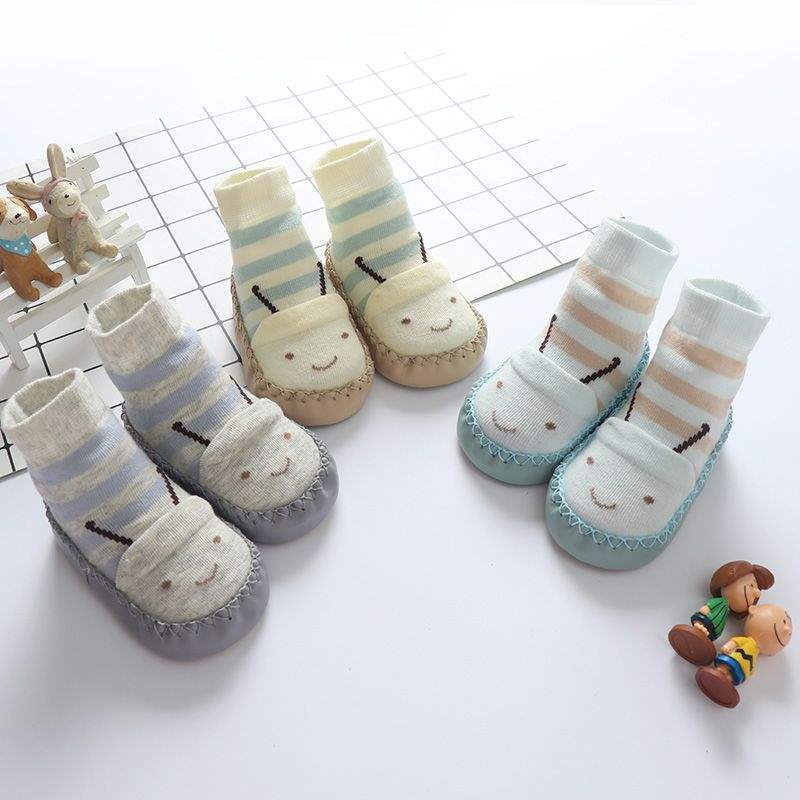 Baby toddler socks treasure board shoes socks 0-12 months men and women treasure board socks soft bottom non-slip spring and autumn thin