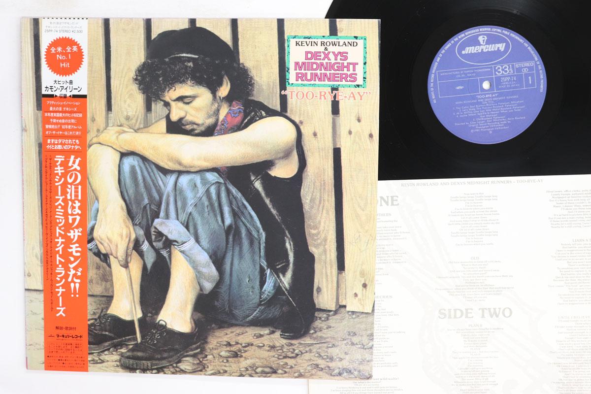 LP Record DEXYS MIDNIGHT RUNNERS Tooryeay 25PP74 MERCURY 1982 Japan Obi Rock Used