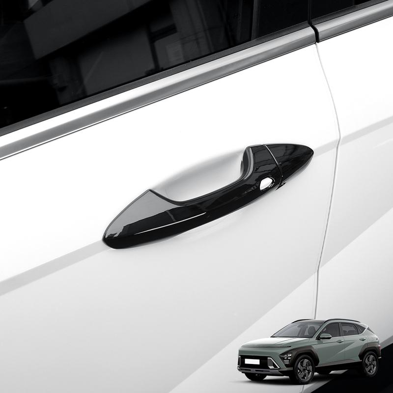 Exterior Door Handle Cover Trim For Hyundai Kona SX2 2024-2026 Car Tuning Accessories LHD