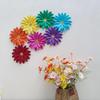 Rainbow Paper Daisy Flower for Tea Party Garden Party Decor Wedding Photo Backdrop Birthday Nursery Wall Sunflowers 8 inch