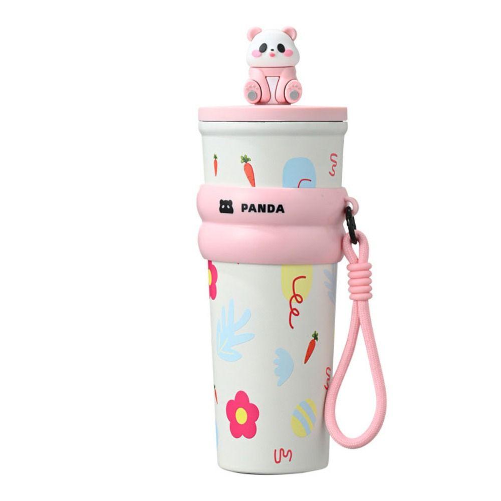 

With Lifting Rope Thermal Water Bottle 316 Stainless Steel Children Vacuum Cup for Student