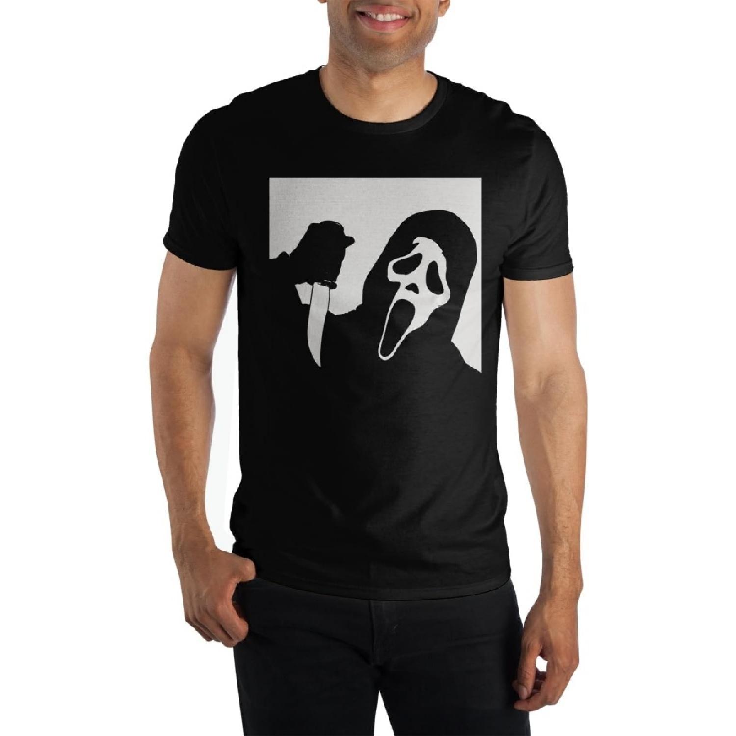 Bioworld Ghostface Portrait Black T-Shirt XXXXXL разноцветный