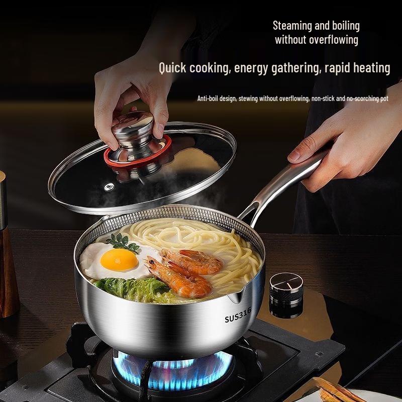 Yicang 316 Stainless Steel Saucepan