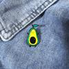 Japanese Style Cute Avocado Brooch Pin for Backpack & Clothing Decoration