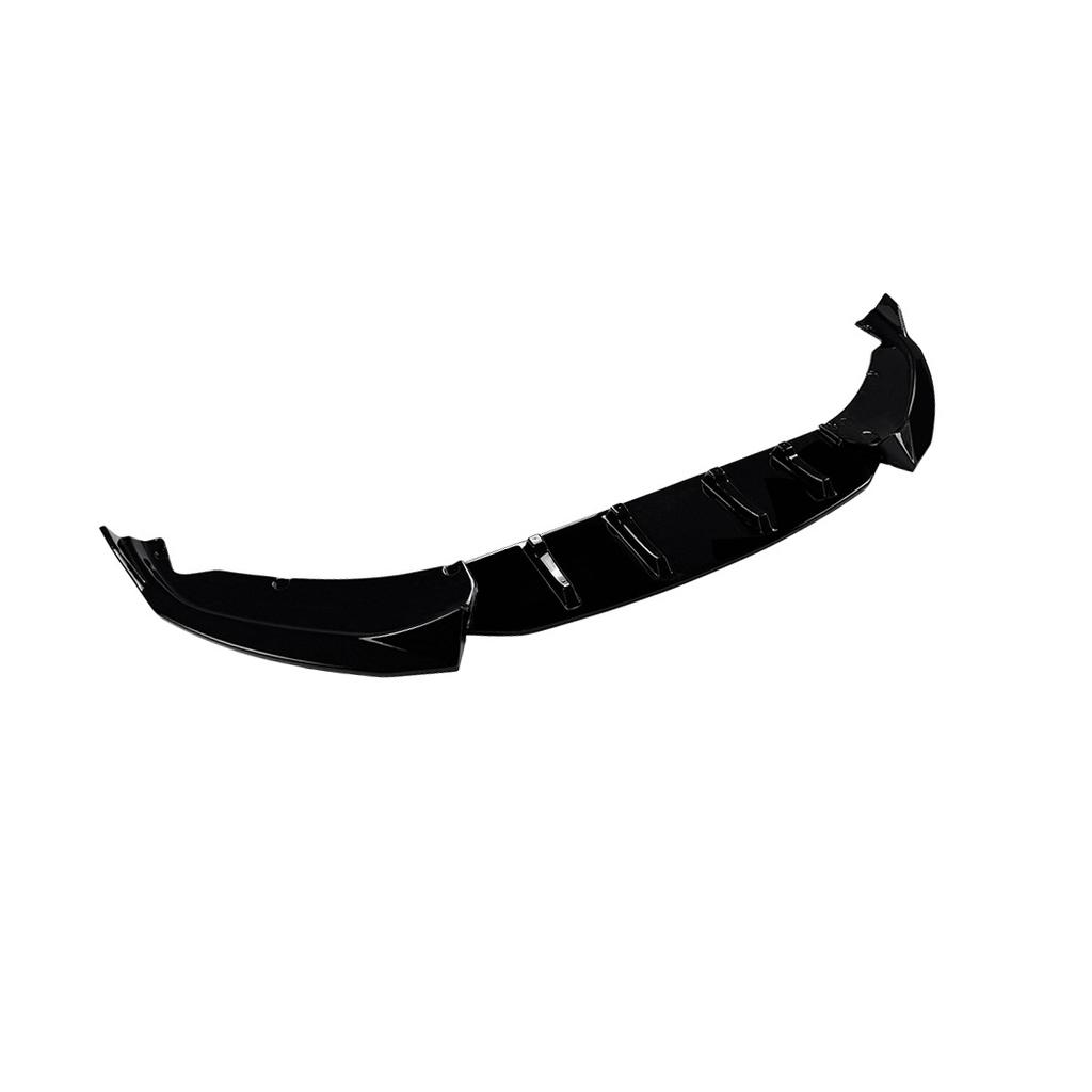 For BMW 2016-2018 7 Series G11 G12 M Sport Car Front Bumper Lip Spoiler High Quality ABS Glossy Black Carbon Fiber Look Body Kit