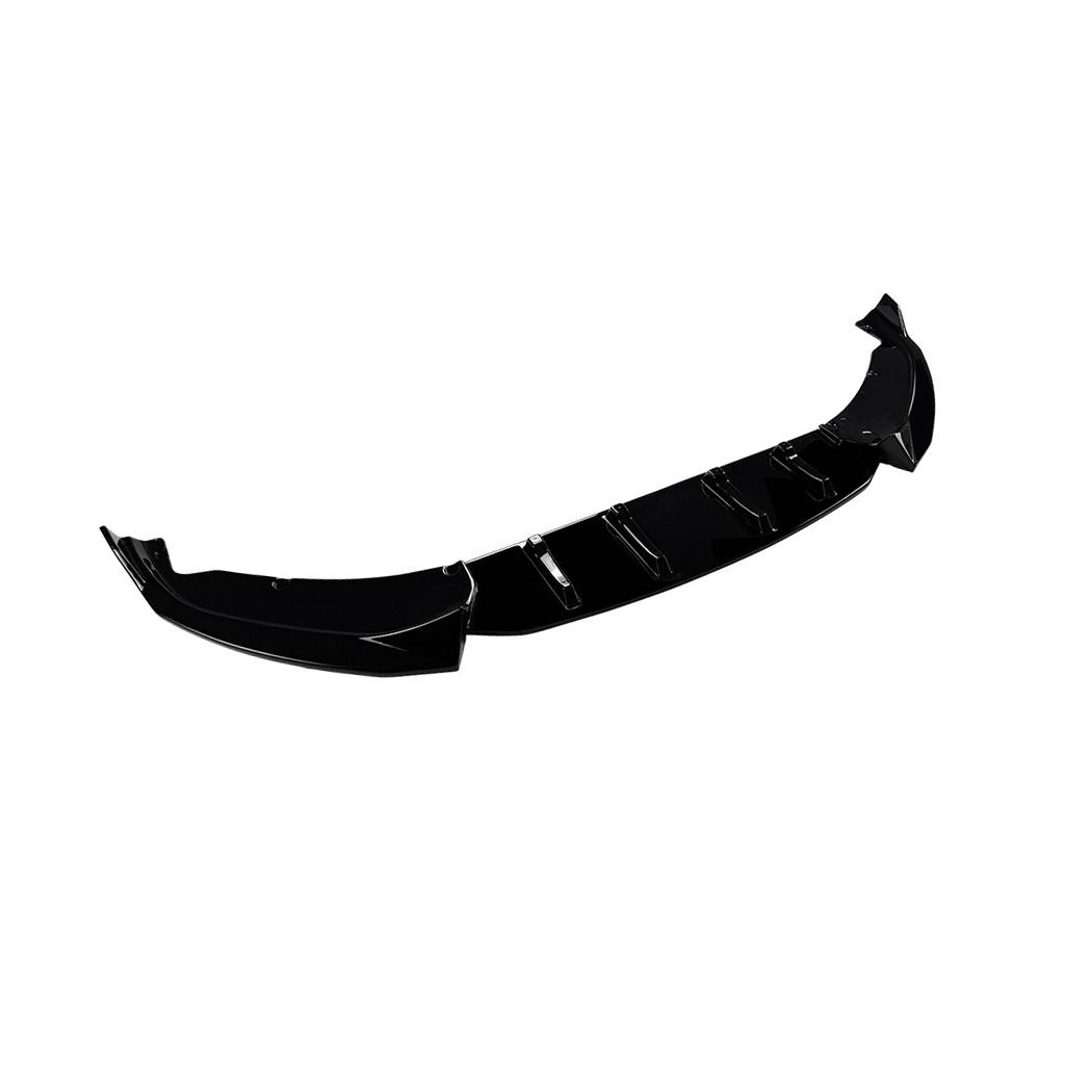 

For BMW 2016-2018 7 Series G11 G12 M Sport Car Front Bumper Lip Spoiler High Quality ABS Glossy Black Carbon Fiber Look Body Kit