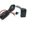 12V/24V Car Dual Charger QC3.0 USB PD Phone Charging Interface Adapter Socket For Suzuki SX4 Swift Accessories