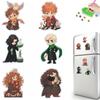6pcs/Set Magic Academy Series Diamond Painting Magnets for Refrigerator Diamond Art Fridge Magnets for Adults Diamond Art Refrigerator Magnets Kits