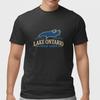 Lake Ontario Shirt Great Lakes Lake Life Fishing Boating Cotton T-Shirt Unisex