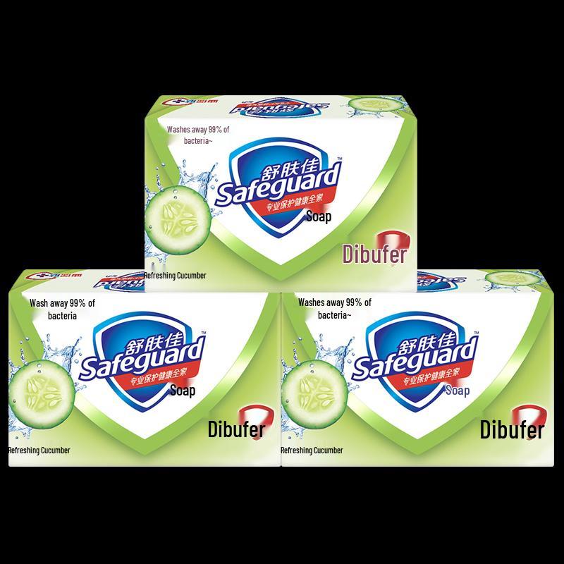 

Safeguard Bar Soap - Cucumber Refreshing Scent