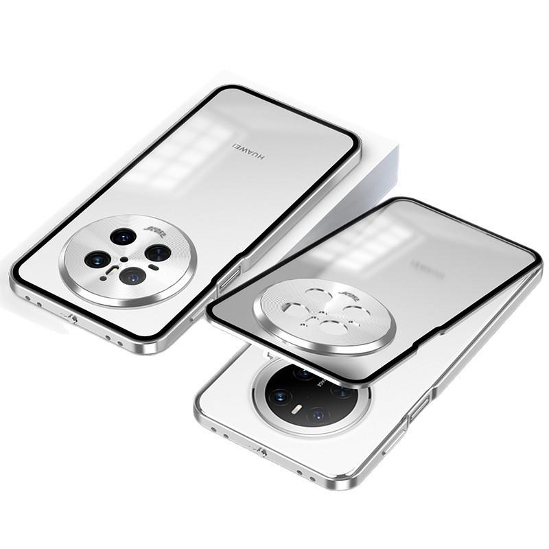 

Huawei Mate70/Mate70RS Metal Anti-fall Phone Case with Single-sided Spring Buckle Mate70