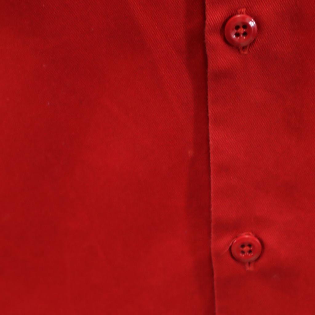 Dickies Short Sleeve Work Shirt L Red Men's Used