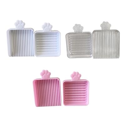 2Pcs Portable Bead Sorting Tool Art Supply Container Craft Bead Organiser Storage Tray For Art Supplies Jewelry Making