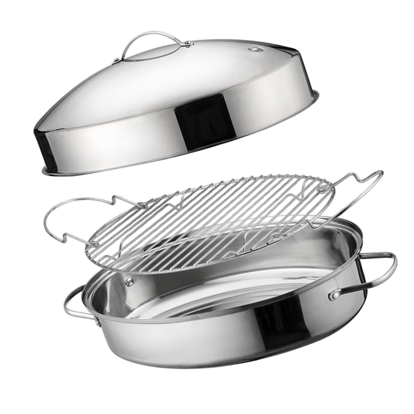 Multipurpose Fish Steamer Stainless Steel Cookware