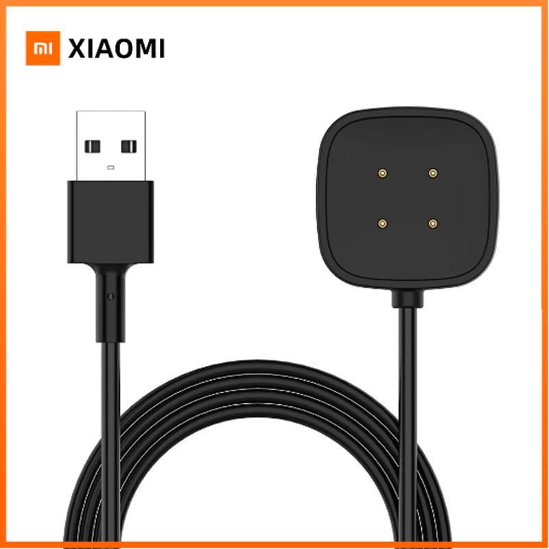 Xiaomi Ladegerät USB-Ladegerät Smartwatch Ladekabel Basis Zubehör 1m für Fitbit Sense/Sense 2/Versa 4/Versa 3