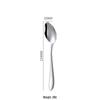Abay Stainless Steel Pointed Coffee & Dessert Spoon