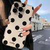 Klares Punktmuster-Hülle Für iPhone 15 11 14 12 13 Pro Max X XR XS 7 8 Plus SE 2022 2020 Weiche Herz-Bodenabdeckung