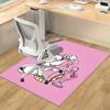 1pc, "Home Decor Carpet | Office Rug | Chair Mat | Outdoor Carpet | Gift Idea - Cute Cartoon Cat Design"P183