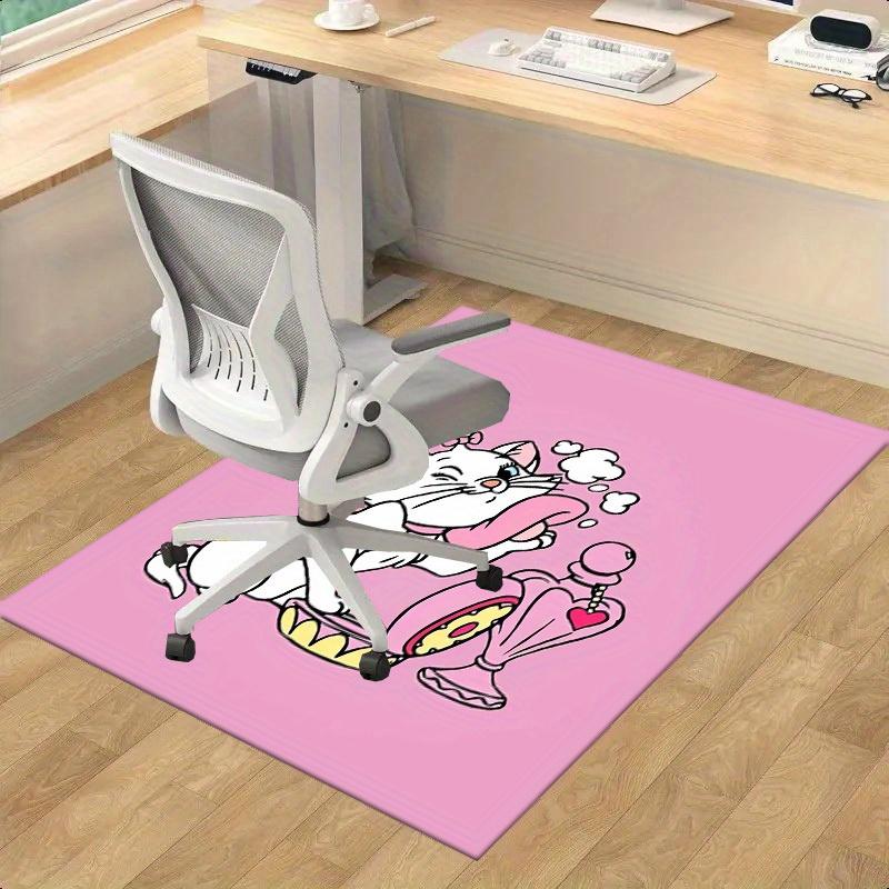 

1pc, Home Decor Carpet | Office Rug | Chair Mat | Outdoor Carpet | Gift Idea - Cute Cartoon Cat Design P183 60cm by 90cm