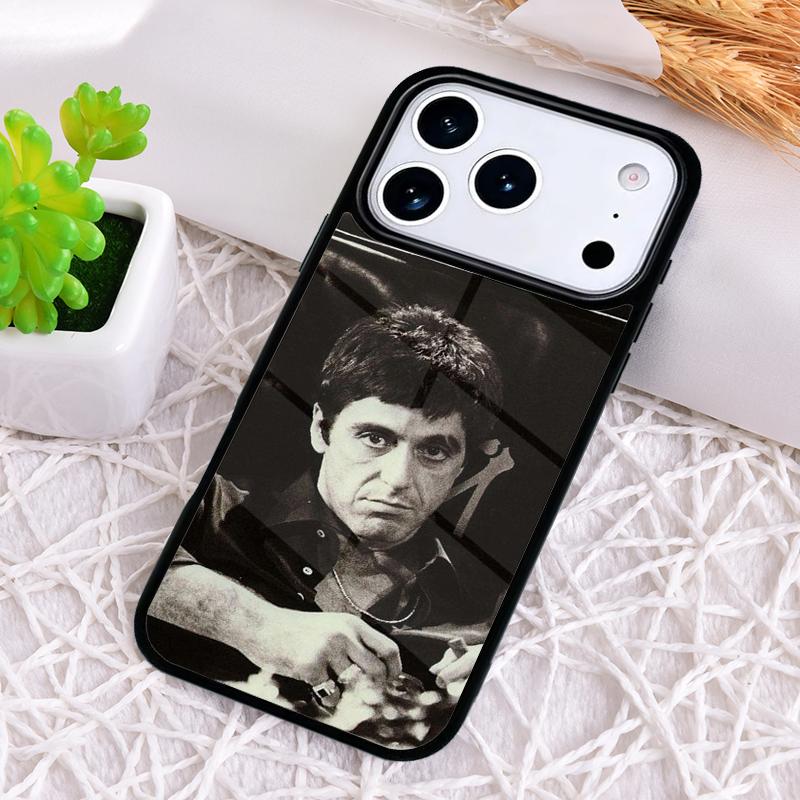 Al Pacino Scarface Phone Case for iPhone 17 Air 16 15 11 12 14 13 Pro Max Shockproof Cover