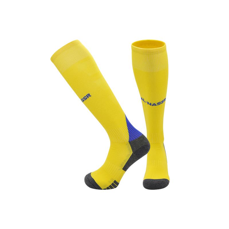 World Cup Over-the-Knee Football Socks - Argentina & Miami Barca Design for Adults & Kids